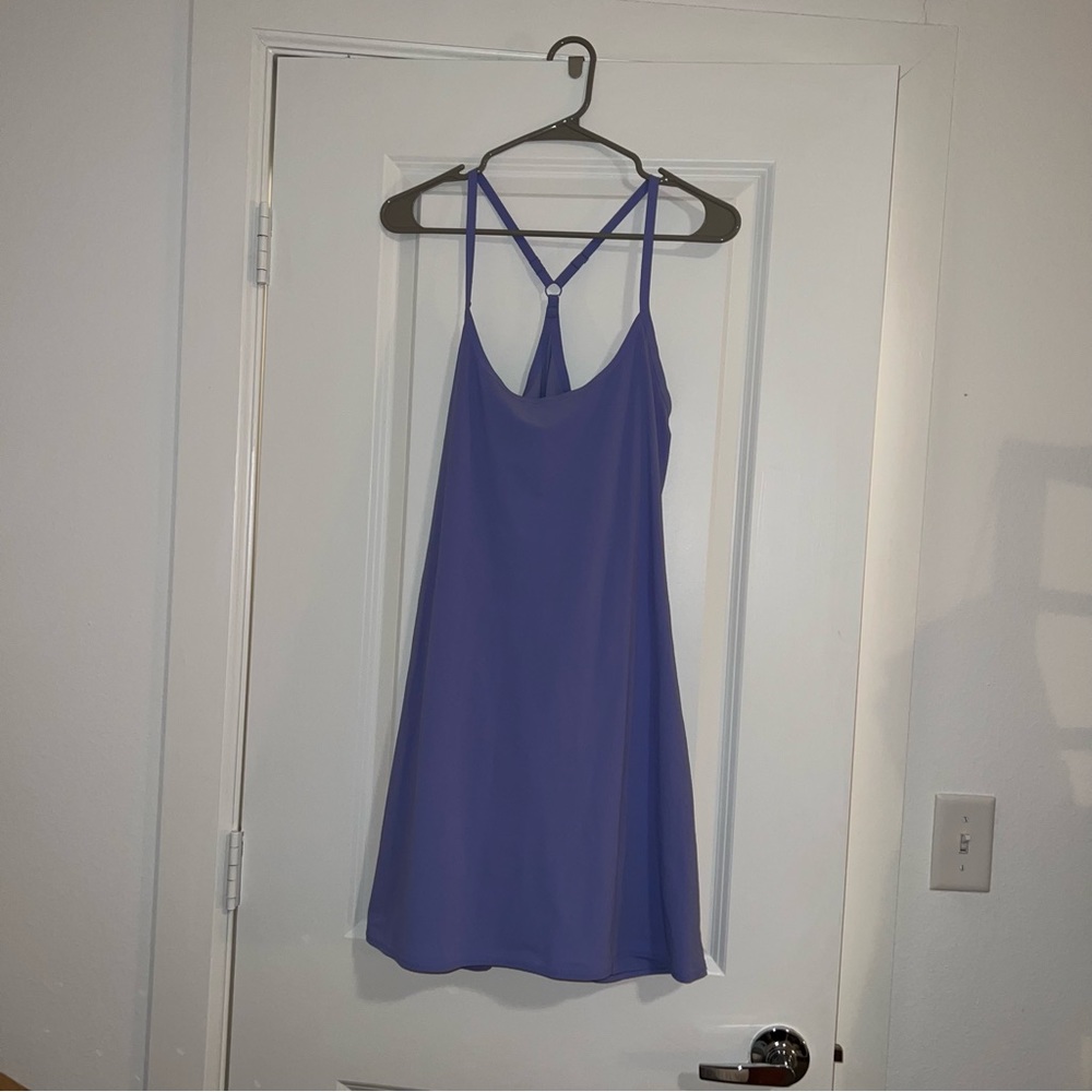Outdoor Voices Exercise Dress, Large, Purple